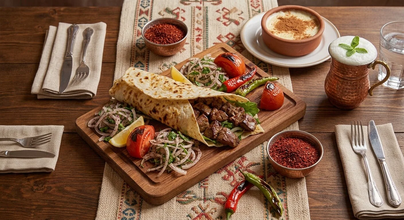 Ciğer Dürüm Menü