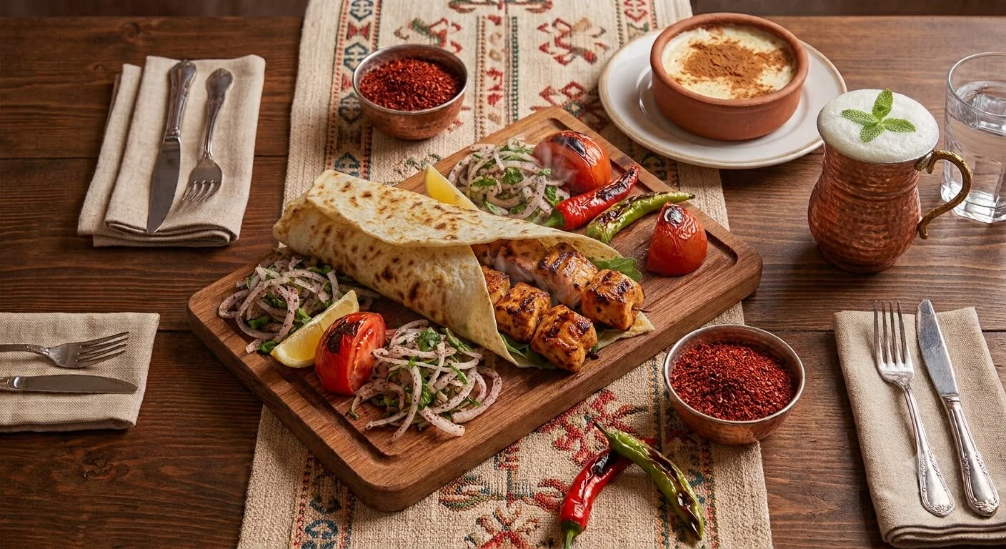 Tavuk Şiş Dürüm Menü